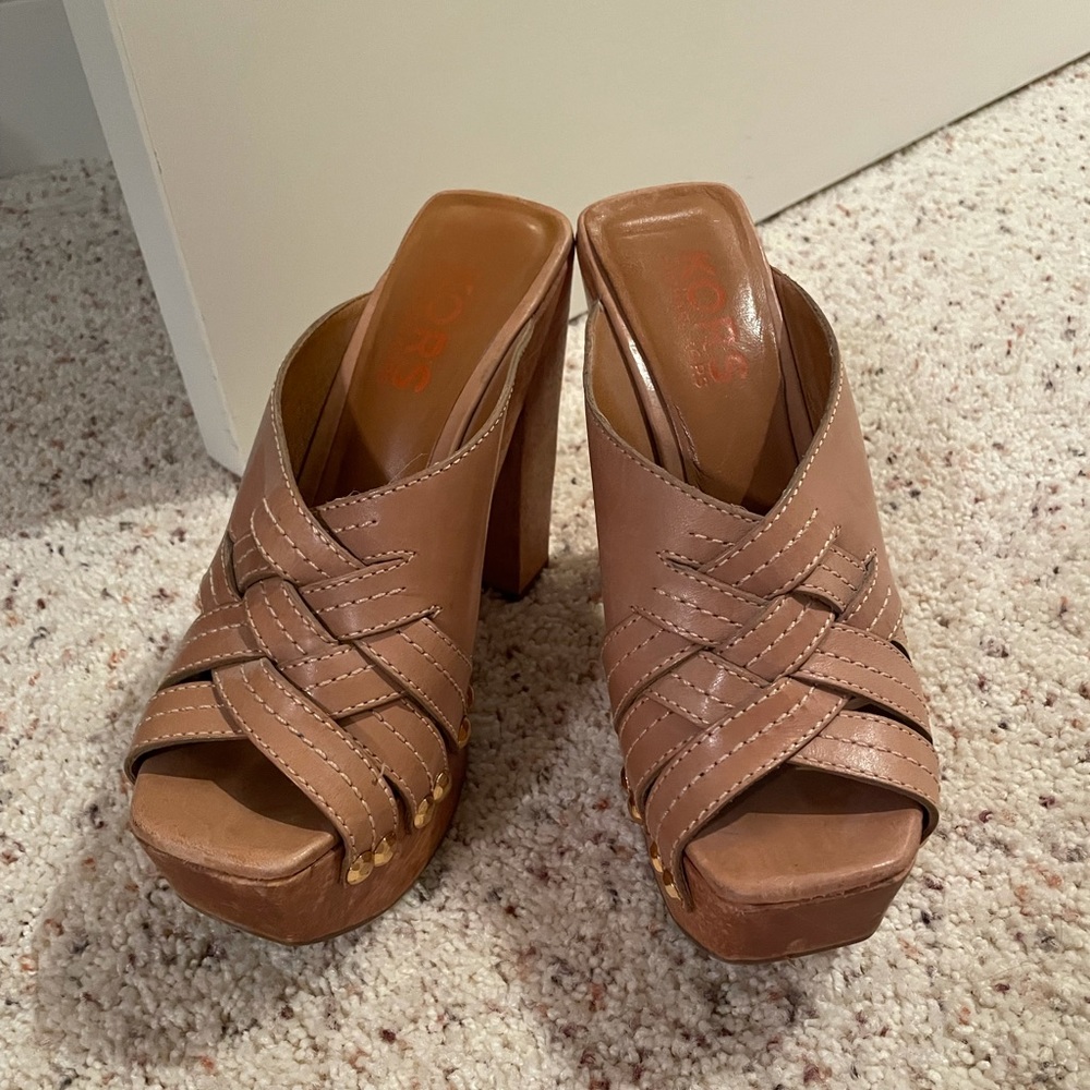 Michael Kors Platform Slides - image 1